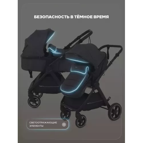 Коляска-трансформер Rant Basic Roller 2024 Grey