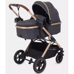 Детская коляска Rant basic Pulsar Gold 2 в 1 Grey