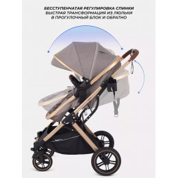 Детская коляска Rant basic Pulsar Gold 2 в 1 Beige
