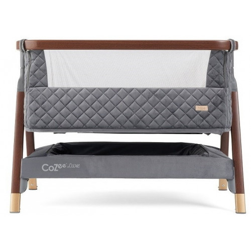 Колыбель приставная Tutti Bambini CoZee Luxe с колесами GTD Walnut/Slate