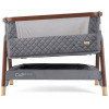 Колыбель приставная Tutti Bambini CoZee Luxe с колесами GTD Walnut/Slate