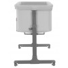 Приставная колыбель Carrello Luna CRL-16505 Carbon Grey