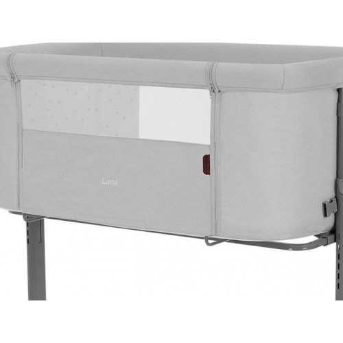 Приставная колыбель Carrello Luna CRL-16505 Carbon Grey