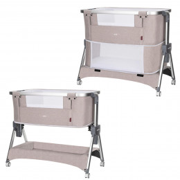 Приставная кроватка-манеж Carrello Aria 3 в 1 CRL-16401 Cream Beige