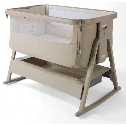 Колыбель приставная Tutti Bambini CoZee Air 2 с колесами Soft Walnut/Cocoa