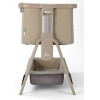Колыбель приставная Tutti Bambini CoZee Air 2 с колесами Soft Walnut/Cocoa