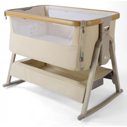 Колыбель приставная Tutti Bambini CoZee Air 2 с колесами Toasted Oak/Sand
