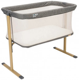 Колыбель Tutti Bambini ZiZee с колесами Oak and Charcoal