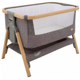 Колыбель приставная Tutti Bambini CoZee c колёсами Oak/Charcoal