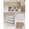 Комод пеленальный Rant Elsa Pro 80/4 с органайзером Crystal beige