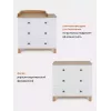 Комод пеленальный Rant Bamboo 80/3 Cloud white