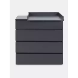 Комод пеленальный Rant Basic Norton 80/4 с органайзером Graphite