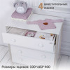 Пеленальный комод Sweet Baby Giovanni Bianco/Сachemire