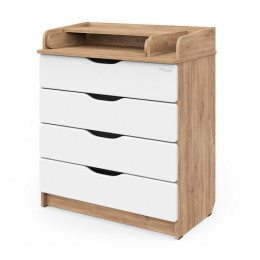 Детский пеленальный комод Pituso Wood 804 Дуб канзас
