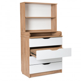 Детский пеленальный комод Bebizaro Bristol New 06 OAK KANZAS