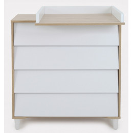 Комод Rant Bergen 84см 4 ящ. Cloud White