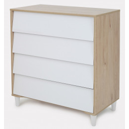 Комод Rant Bergen 84см 4 ящ. Cloud White