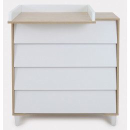 Комод Rant Bergen 84см 4 ящ. Cloud White