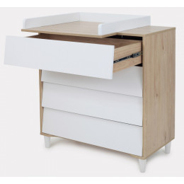 Комод Rant Bergen 84см 4 ящ. Cloud White