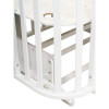 Кровать детская "Indigo "Baby Line" 5 в 1 (ложе 70*100 и 70*140) с поперечным маятником, массив бере (машинки)