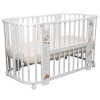 Кровать детская "Indigo "Baby Line" 5 в 1 (ложе 70*100 и 70*140) с поперечным маятником, массив бере (машинки)