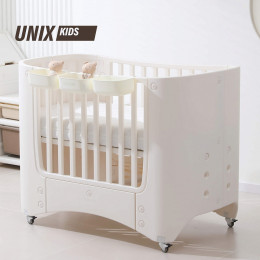 Детская кроватка UNIX Kids Premium White