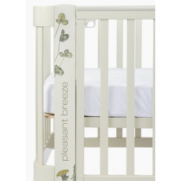 Детская кроватка-трансформер Happy baby Mommy Love в комплекте с расширением 160х70 sage