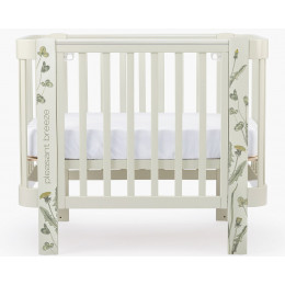 Детская кроватка-трансформер Happy baby Mommy Love в комплекте с расширением 160х70 sage
