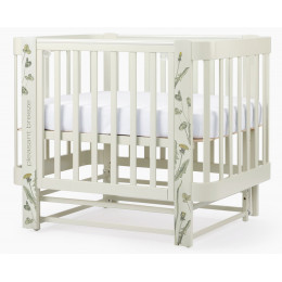 Детская кроватка-трансформер Happy baby Mommy Love в комплекте с расширением 160х70 sage
