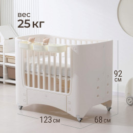 Детская кроватка UNIX Kids Premium White
