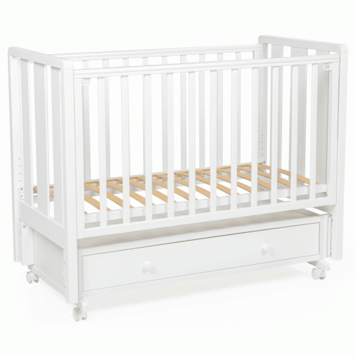 Детская кроватка Bebizaro Heirloom New маятник универсальный с ящиком BZHMNEWMYA/01/WH White