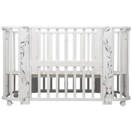 Кроватка-трансформер Indigo Baby Line 5 в 1 New зайка