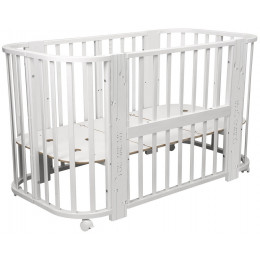 Кроватка-трансформер Indigo Baby Line 5 в 1 New звездочки