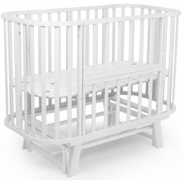Детская кроватка Sweet Baby Barocco белый/белый