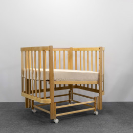 Кроватка детская Antemi Terra Light NEW с маятником НИК 17д дерево