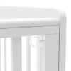 Детская кровать Agex Lira маятник продольный ALW360 Белый
