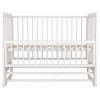 Детская кроватка Polini kids Simple 320 с маятником Белый