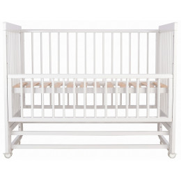 Детская кроватка Polini kids Simple 320 с маятником Белый