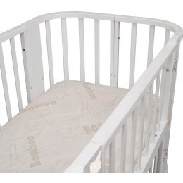 Кроватка-трансформер Indigo Baby Line 5 в 1 New машинки