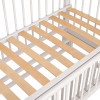 Детская кроватка Polini kids Simple 320 с маятником Белый