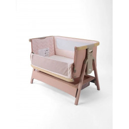 Колыбель приставная Tutti Bambini CoZee Air 2, в цвете Drifted Oak Blush