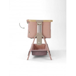 Колыбель приставная Tutti Bambini CoZee Air 2, в цвете Drifted Oak Blush