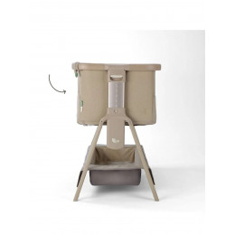 Колыбель приставная Tutti Bambini CoZee Air 2, в цвете Soft Walnut and Cocoa