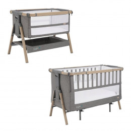 Купить колыбель приставную-трансформер Tutti Bambini Cozee XL, в цвете Дуб серый (Oak / Charcoal)