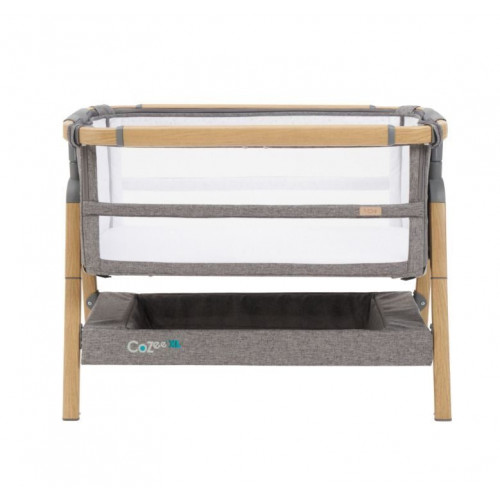 Купить колыбель приставную-трансформер Tutti Bambini Cozee XL, в цвете Дуб серый (Oak / Charcoal)