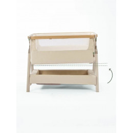 Колыбель приставная Tutti Bambini CoZee Air 2, в цвете Oak and Sand