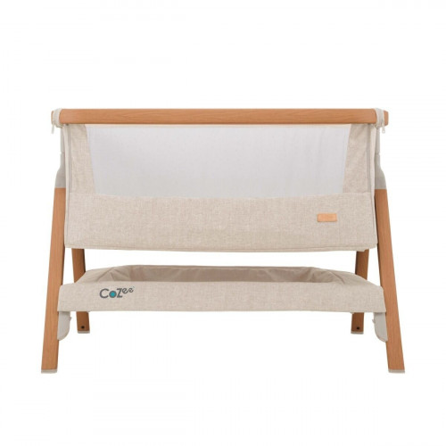 Колыбель приставная Tutti Bambini Cozee с колесами, в цвете Скандинавский Орех (Scandinavian Walnut / Ecru)