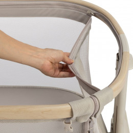 Купить колыбель приставную Maxi-Cosi Iora Air, в цвете Classic Beige (c колесами)
