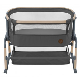 Купить колыбель приставную Maxi-Cosi Iora Air, в цвете Beyond Graphite (c колесами)