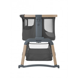 Купить колыбель приставную Maxi-Cosi Iora Air, в цвете Beyond Graphite (c колесами)